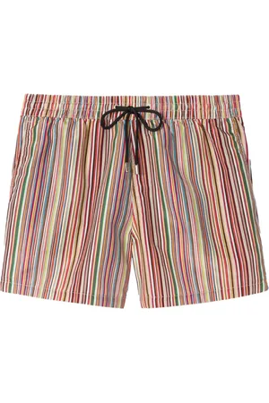 Paul Smith Homme, Maillots de bain, Multicolore, Taille: S Shorts de Bain à Rayures
