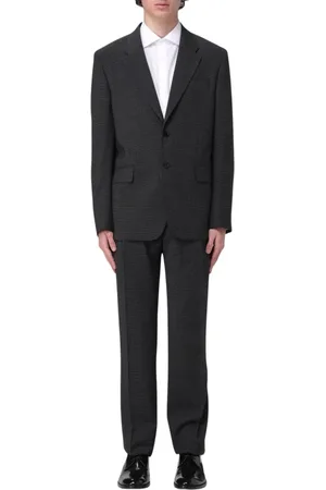 Manuel Ritz Homme, Costumes, Noir, Taille: L Costume Noir Classique