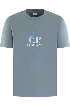 C.P. Company Homme, Tops, Bleu, Taille: S Twisted Sailer T-Shirt Bleu