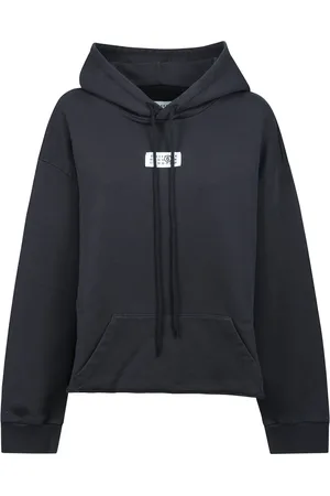 Maison Margiela Femme, Sweatshirts et sweats à capuche, Noir, Taille: 44 FR Sweat à Capuche avec Logo