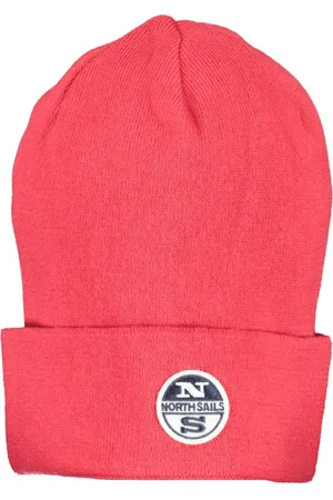 North Sails Unisex, Accessoires, Rouge, Taille: ONE Size Casquette Homme Rouge avec Application de Logo
