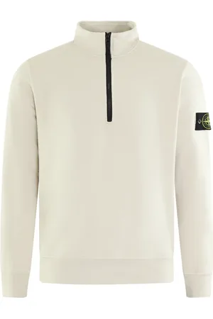 Stone Island Homme, Sweatshirts et sweats à capuche, Gris, Taille: 2XL Polo à Manches Longues pour Homme