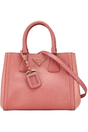 Prada Femme, Pre-owned, Rose, Taille: ONE Size Pre-owned Cuir sacs-prada