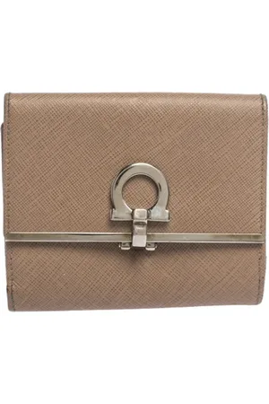 Salvatore Ferragamo Unisex, Pre-owned, , Taille: ONE Size Pre-owned Cuir petite-maroquinerie