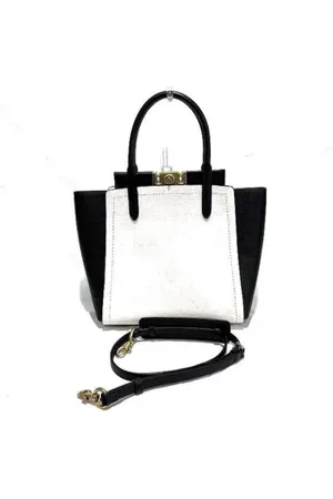 Coach Femme, Pre-owned, Blanc, Taille: ONE Size Pre-owned Cuir sacs-main