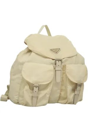 Prada Femme, Pre-owned, , Taille: ONE Size Pre-owned Nylon sacs-dos
