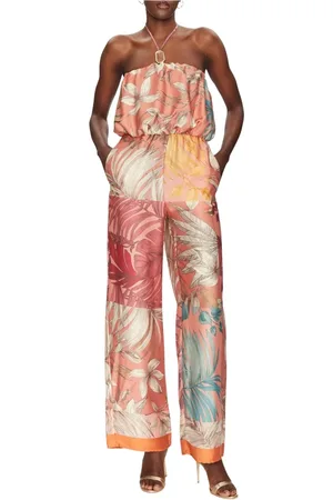 SIMONA CORSELLINI Femme, Combinaisons et Ensembles, Multicolore, Taille: 36 FR Combinaison à imprimé floral