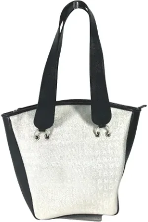 Bvlgari Femme, Pre-owned, Blanc, Taille: ONE Size Pre-owned Cuir cabas