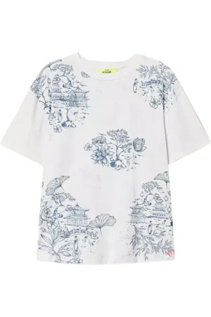 Twin-Set Femme, Tops, Multicolore, Taille: 40 FR Ensemble T-shirt et Polo à motif floral