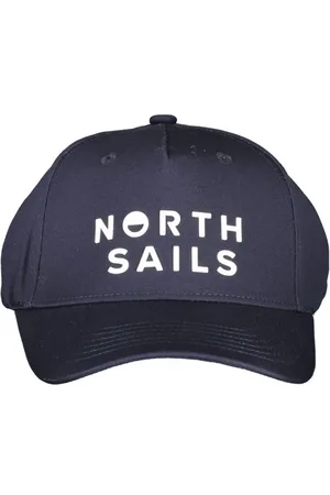 North Sails Unisex, Accessoires, Bleu, Taille: ONE Size Casquette Visière en Coton Bleu avec Logo