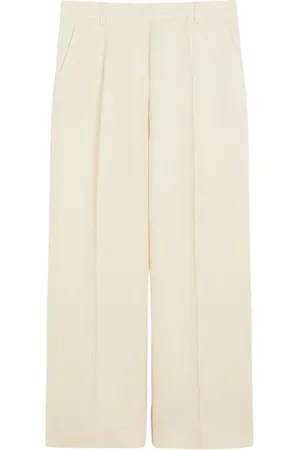 Max Mara Femme, Pantalons, , Taille: 42 FR Pantalon Lin Été Style Classique