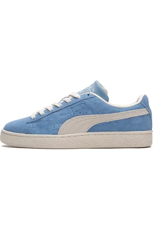 PUMA Homme, Chaussures, Bleu, Taille: 40 EU Sophia Chang Suede Baskets