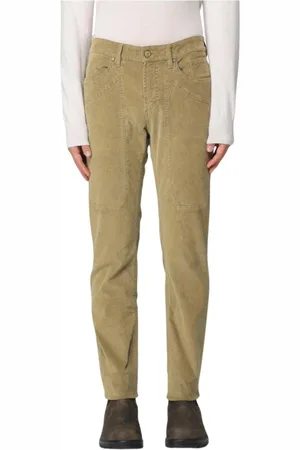 Jeckerson Homme, Jeans, Jaune, Taille: W34 Pantalon Côtelé Jaune Poches