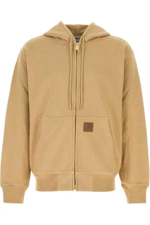 Carhartt Homme, Sweatshirts et sweats à capuche, Brun, Taille: XS Veste de survêtement à capuche Eldon