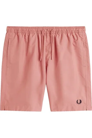 Fred Perry Homme, Maillots de bain, Rose, Taille: M Shorts de Bain Riviera