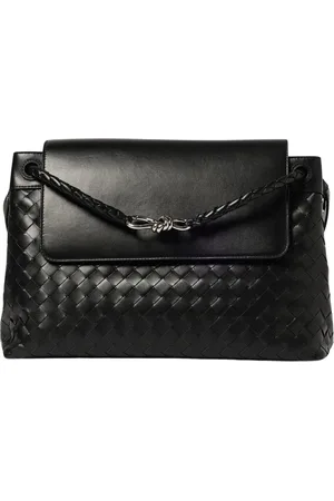 Bottega Veneta Homme, Sacs, Noir, Taille: ONE Size Sac à bandoulière en cuir marron