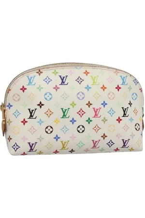 LOUIS VUITTON Femme, Pre-owned, Blanc, Taille: ONE Size Pre-owned Toile trousses-de-toilette