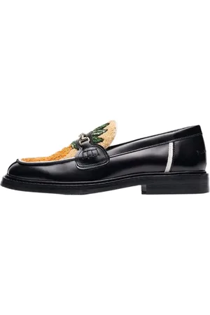 Filling pieces Homme, Chaussures, Noir, Taille: 41 EU Loafer Ananas