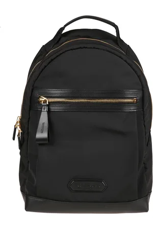 Tom Ford Homme, Sacs, Noir, Taille: ONE Size Sac à dos noir avec double fermeture éclair