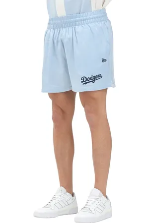 New Era Homme, Shorts, Bleu, Taille: M Shorts Bleus en Tissu LA Dodgers MLB