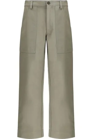 Maison Kitsuné Homme, Pantalons, , Taille: M Pantalon de Travail avec Motif Monochrome