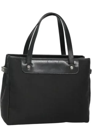 Céline Femme, Pre-owned, Noir, Taille: ONE Size Pre-owned Toile sacs-main