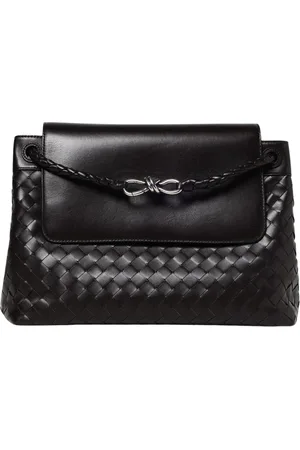 Bottega Veneta Homme, Sacs, Brun, Taille: ONE Size Sac à bandoulière en cuir tressé