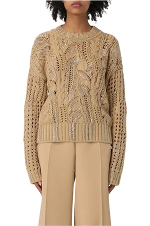 ERMANNO SCERVINO Femme, Pulls, , Taille: 42 FR Pull en tricot de luxe