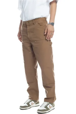 Carhartt Homme, Pantalons, Brun, Taille: W33 L32 Double Knee Pant