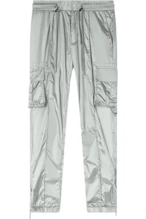 add Femme, Pantalons, Gris, Taille: 36 FR Pantalon en nylon