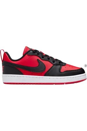 Nike Femme, Chaussures, Rouge, Taille: 35 1/2 EU Court Borough Low Recraft Baskets
