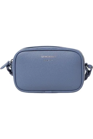 Emporio Armani Femme, Sacs, Bleu, Taille: ONE Size Sac bandoulière en denim
