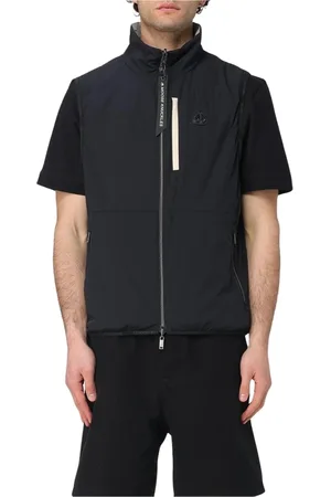 Moose Knuckles Homme, Vestes, Noir, Taille: L Gilet Matelassé Noir pour Homme
