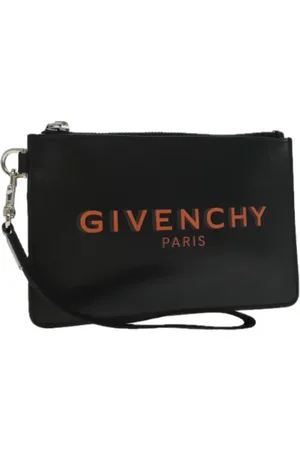 Givenchy Femme, Pre-owned, Noir, Taille: ONE Size Pre-owned Cuir sacs-main