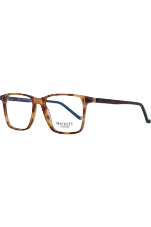 Hackett Homme, Accessoires, Brun, Taille: ONE Size Monture Optique Rectangulaire Marron avec Filtre Bleu