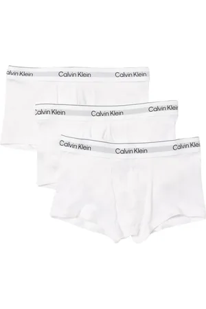 Calvin Klein Homme, Sous-vêtements, Blanc, Taille: S Confortable ajustement tissu doux sous-vêtements