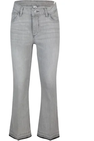 Liu Jo Femme, Jeans, Gris, Taille: W27 Jean Bootcut Gris Stonewash Denim
