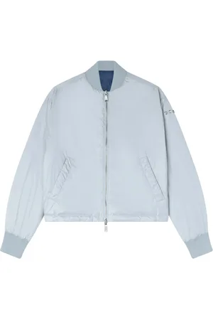 add Femme, Vestes, Bleu, Taille: 40 FR Bomber réversible en duvet