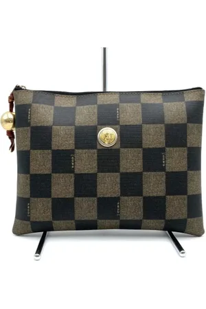 Fendi Femme, Pre-owned, Brun, Taille: ONE Size Pre-owned Cuir sacs-fendi