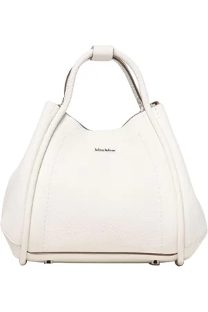 Max Mara Femme, Sacs, Blanc, Taille: ONE Size Sac Mini Épaule en Cuir Blanc