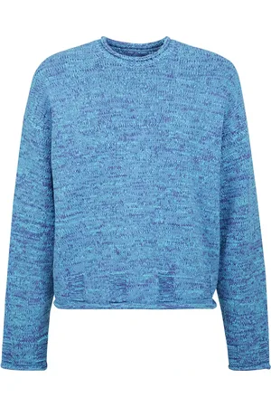 J.W.Anderson Homme, Pulls, Bleu, Taille: M Pull Space Dye Jumper