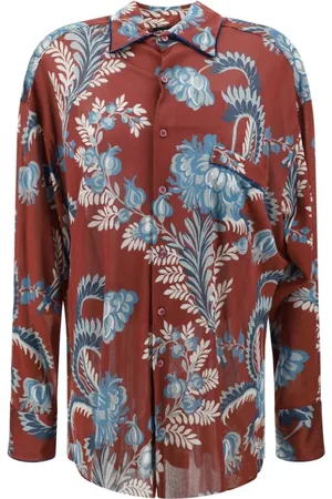 Etro Femme, Blouses et Chemises, Multicolore, Taille: 40 FR Chemise Boutonnée Florale