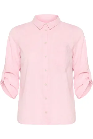 Part Two Femme, Blouses et Chemises, Rose, Taille: 40 FR Chemisier Blouse Rose Nectar Chambrey