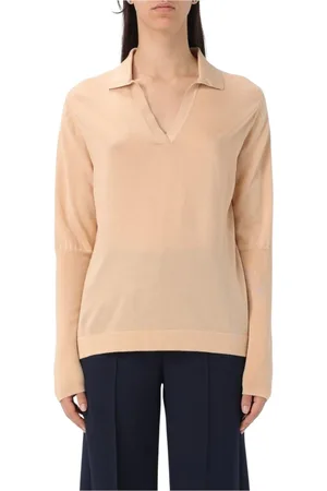 DRUMOHR Femme, Pulls, Rose, Taille: 42 FR Pull en Cachemire à Col en V