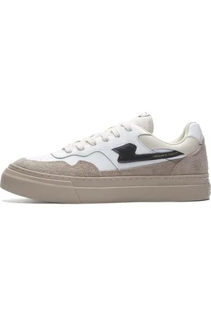 S.W.C. Stepney Workers Club Homme, Chaussures, Blanc, Taille: 41 EU Baskets Blanc Hiver Geo-Merged