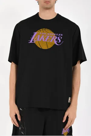 Purple Brand Homme, Tops, Noir, Taille: S T-shirt LA Lakers en mesh