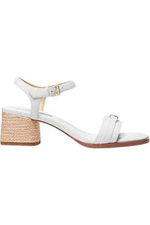 Michael Kors Femme, Chaussures, Blanc, Taille: 38 1/2 EU Sandales Blanches pour Femmes