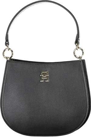 Tommy Hilfiger Femme, Sacs, Noir, Taille: ONE Size Sac à main en polyester noir