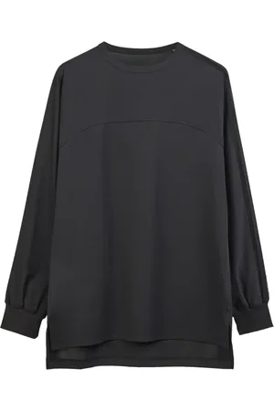 adidas Homme, Tops, Noir, Taille: M Tee-shirt à Manches Longues à Rayures en Maille