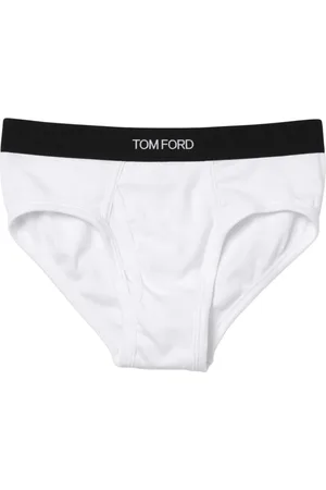 Tom Ford Homme, Sous-vêtements, Blanc, Taille: M Slip Confortables Noirs